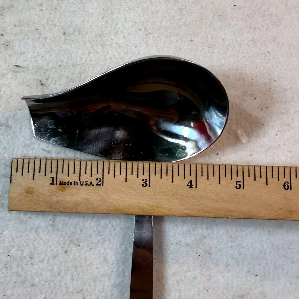 MCM Gravy Ladle Stainless Steel Side Pour Grandmillennial Vintage Tableware